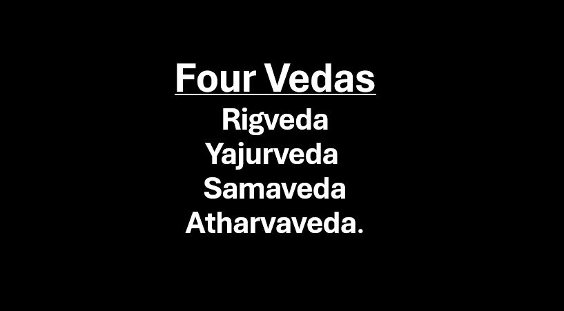 Four Vedas