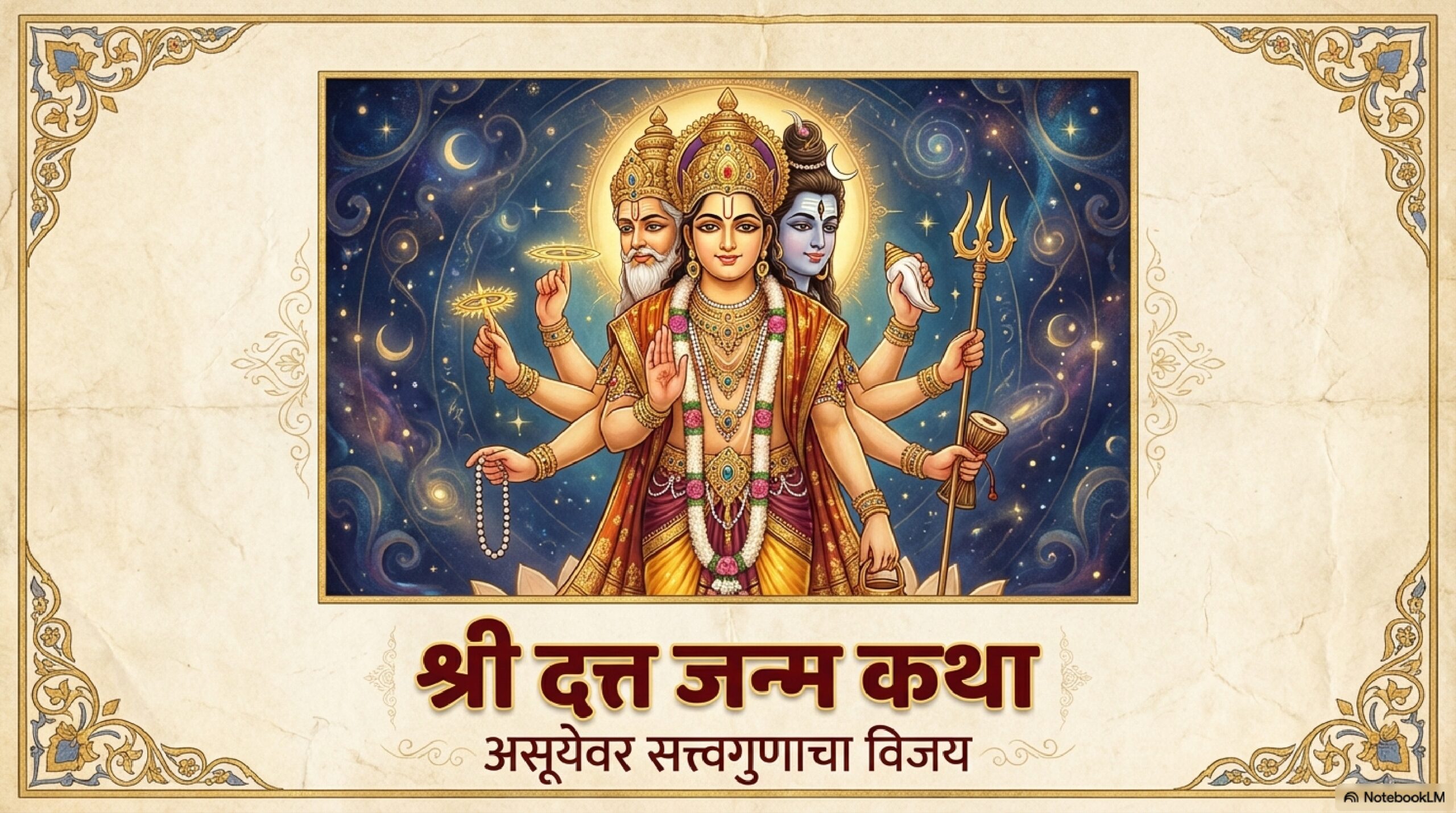 श्री-दत्त-जन्म-कथा