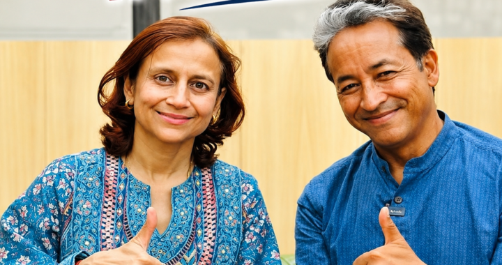 सोनम वांगचुक आणि गीतांजली आंग्मो सांगतात: शिक्षण बदला, भारत घडवा